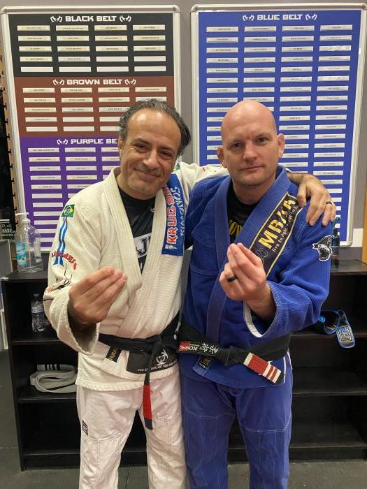 with Jason M. Being black belts and Italian and silly