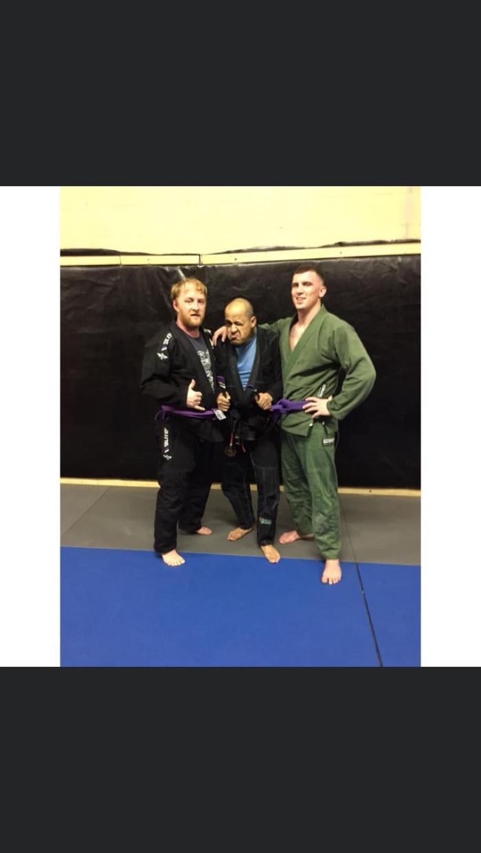 Purple belt · June 22, 2018 · Promoted by Christopher Griffin