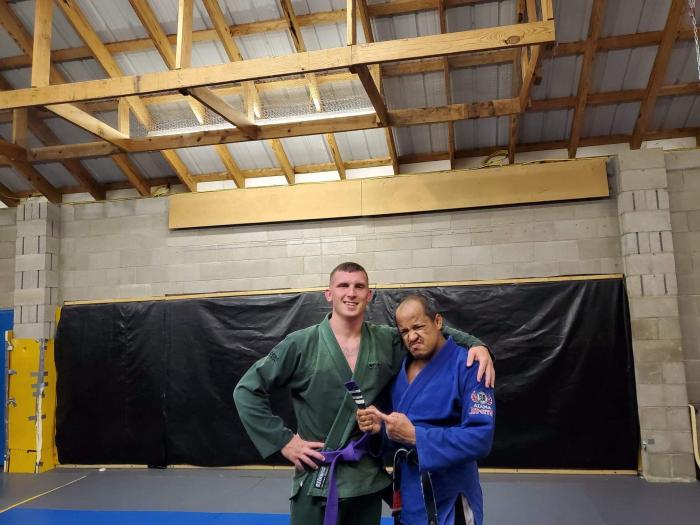 Purple belt · June 22, 2018 · Promoted by Christopher Griffin