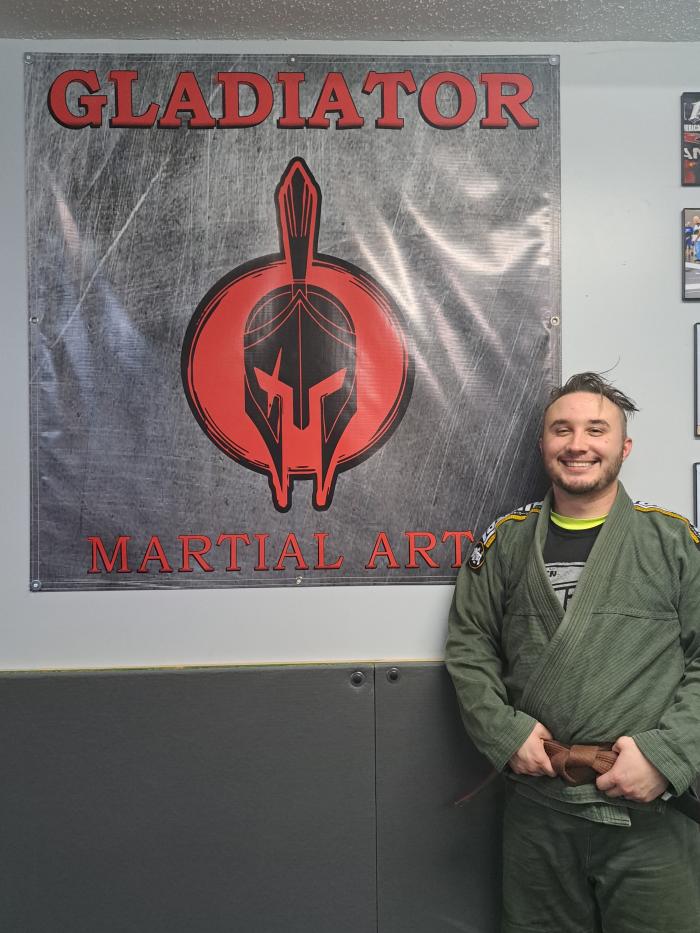 myself at after class being promoted to brown