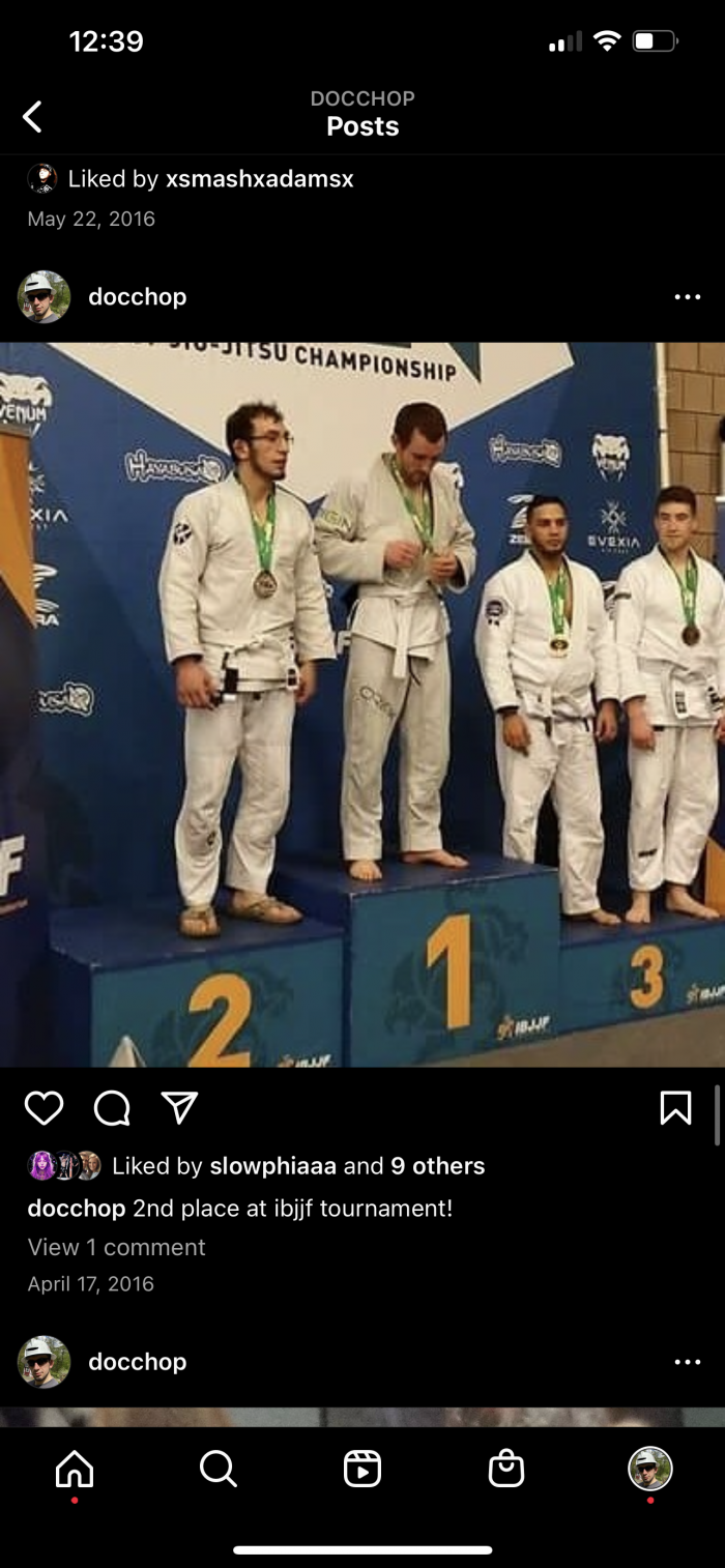 White belt · April 21, 2015