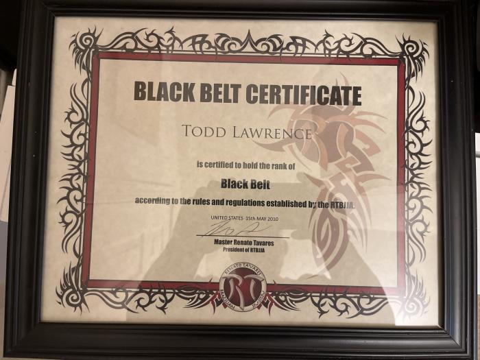 Black belt · May 15, 2010 · Promoted by Renato Tavares