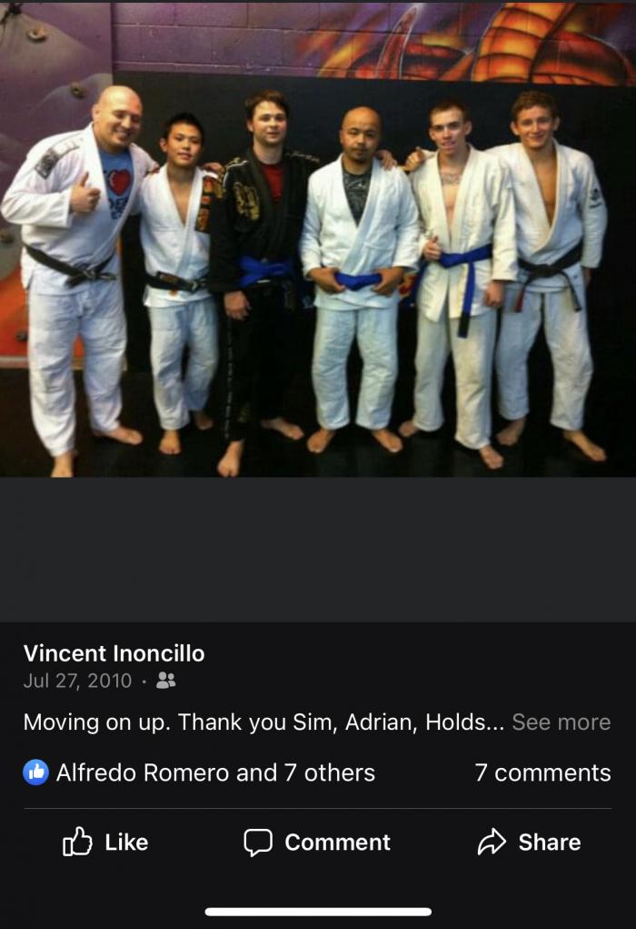 Blue belt · July 27, 2010 · Promoted by Marc Laimon