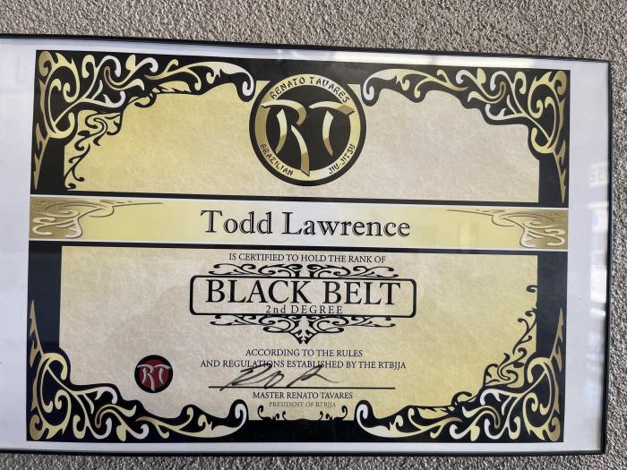 Black belt 2nd degree · June 18, 2016 · Promoted by Renato Tavares