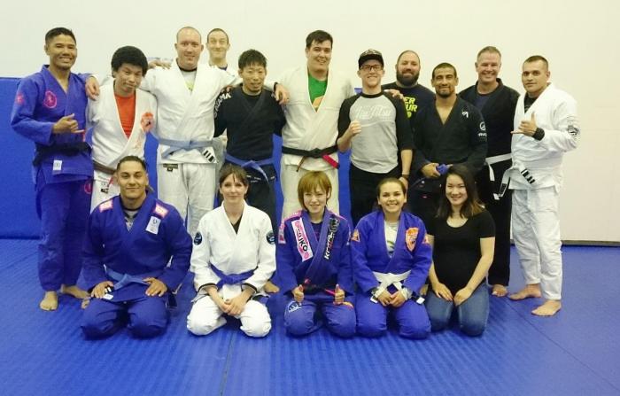 Gi training with Yokota AB BJJ team