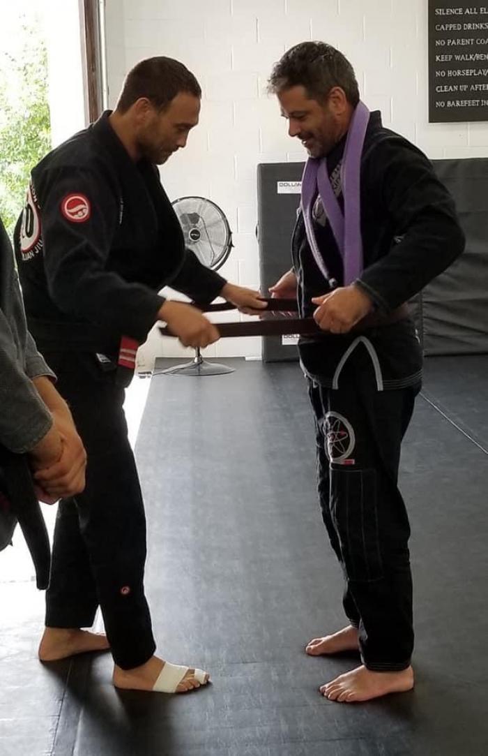 Brown belt · July 19, 2018 · Promoted by Scott D Huston