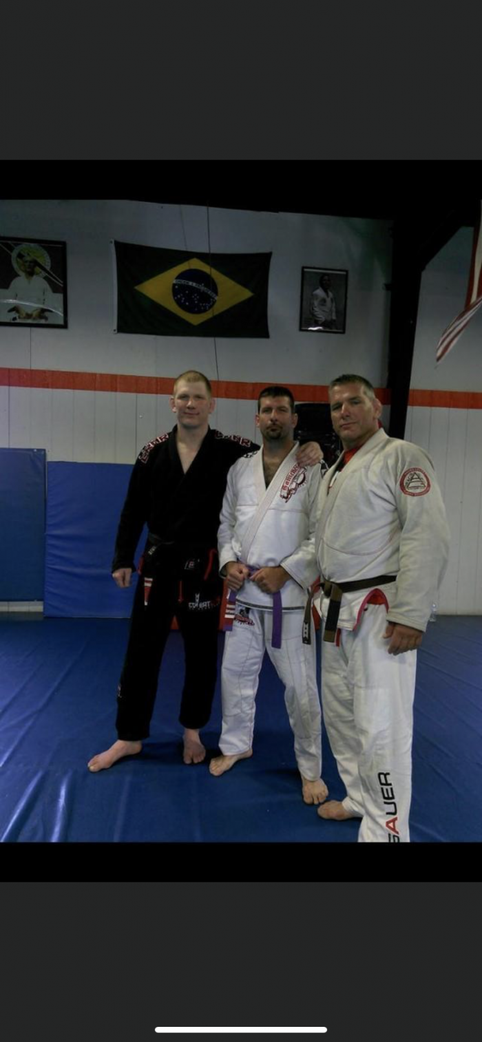 Purple belt · December 8, 2013 · Promoted by Eric Schafer