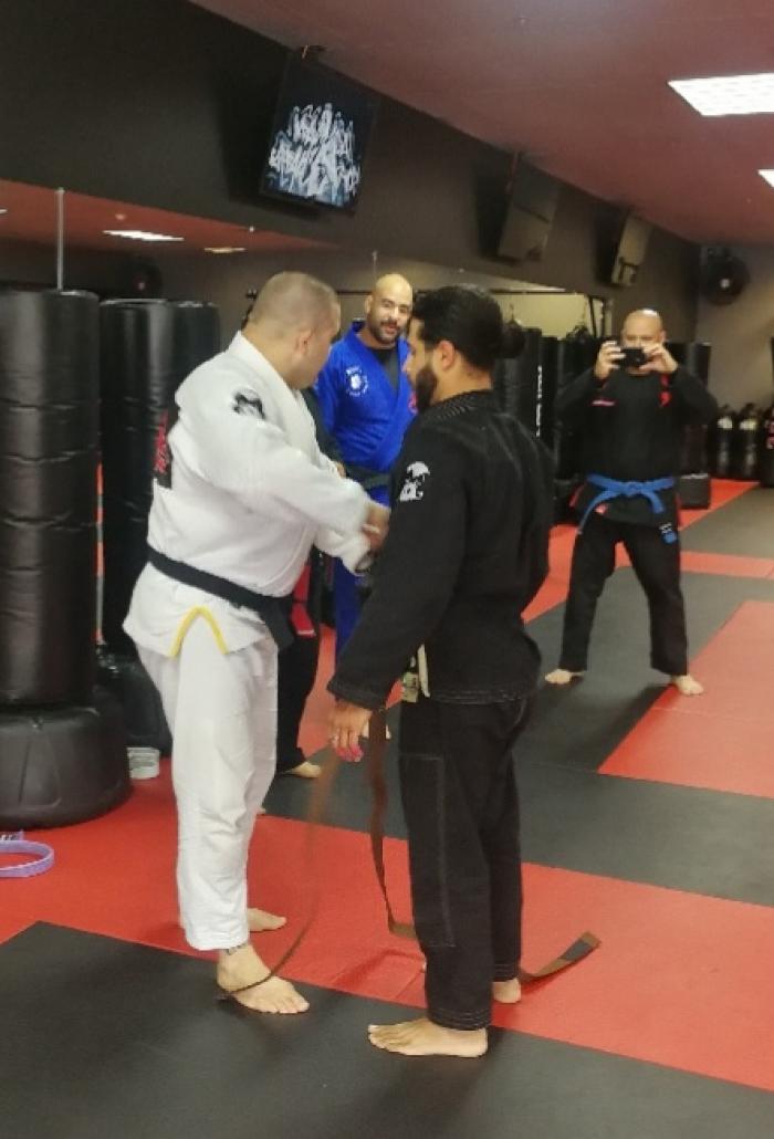 Brown belt · September 7, 2019 · Promoted by Mattew Godden