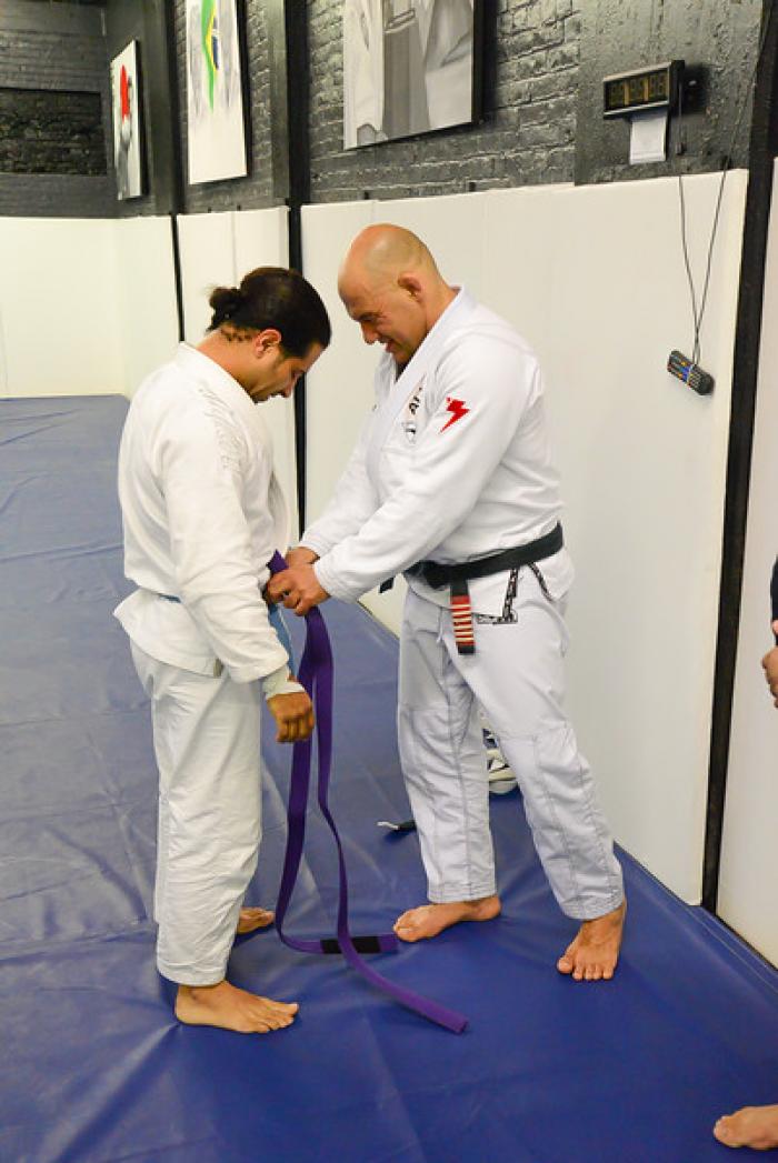 Purple belt · November 9, 2016 · Promoted by Mattew Godden