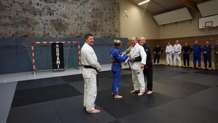 Blue belt · September 24, 2022 · Promoted by Michael Paul