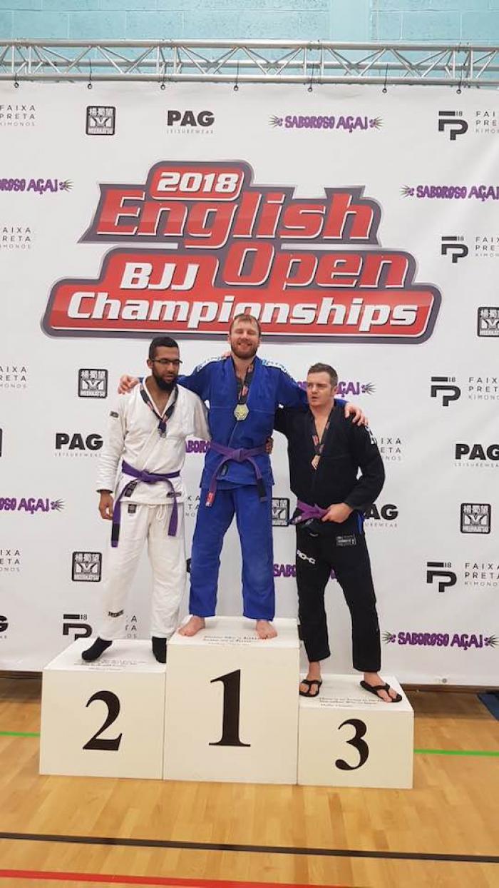 Purple belt · December 18, 2017 · Promoted by Wilson Junior