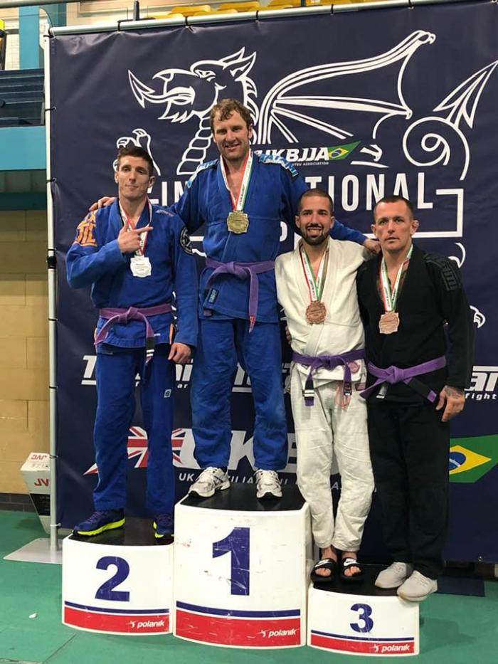 Purple belt · December 18, 2017 · Promoted by Wilson Junior