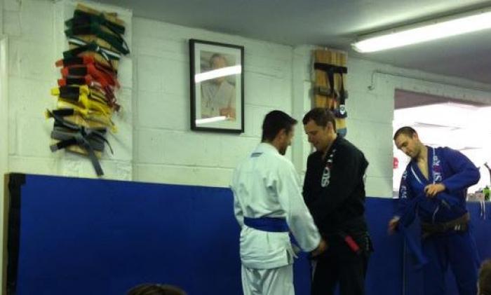 Blue belt · July 12, 2014 · Promoted by Andy Roberts