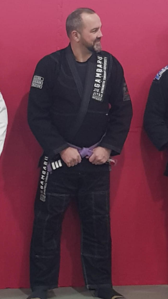 Purple belt · November 19, 2019 · Promoted by Dom Szikora