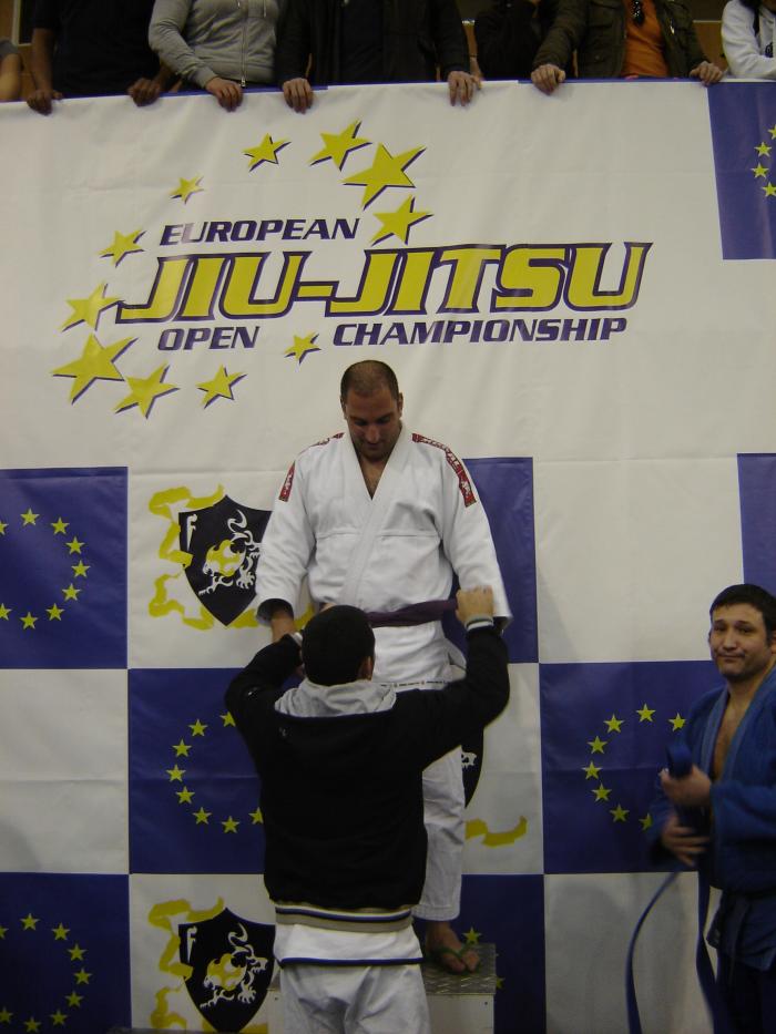Purple belt · January 26, 2008 · Promoted by Reinaldo Ribeiro