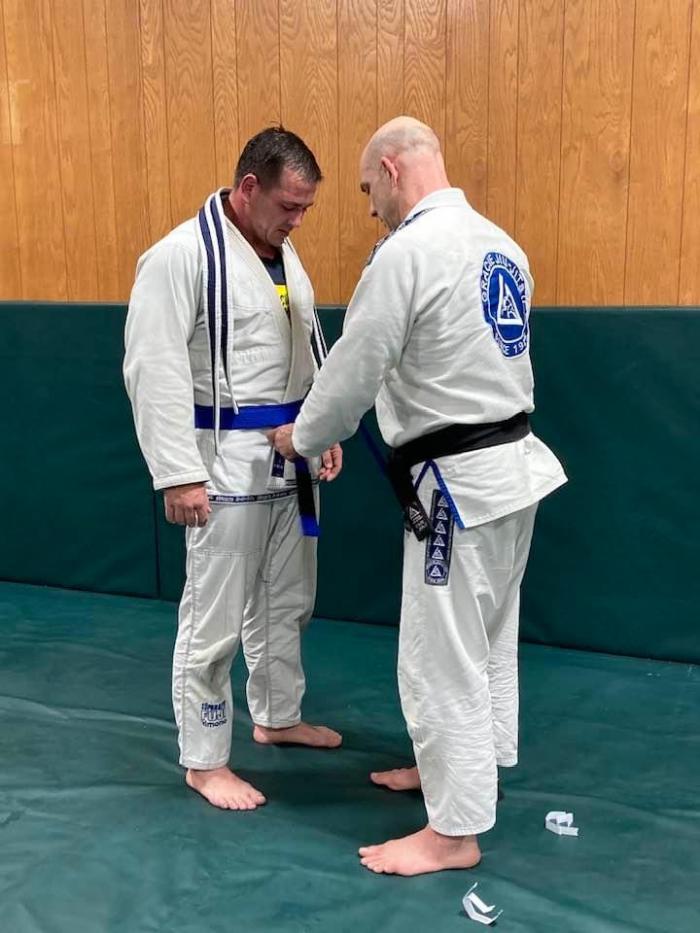 Blue belt · December 1, 2022 · Promoted by Tom Chuckerel