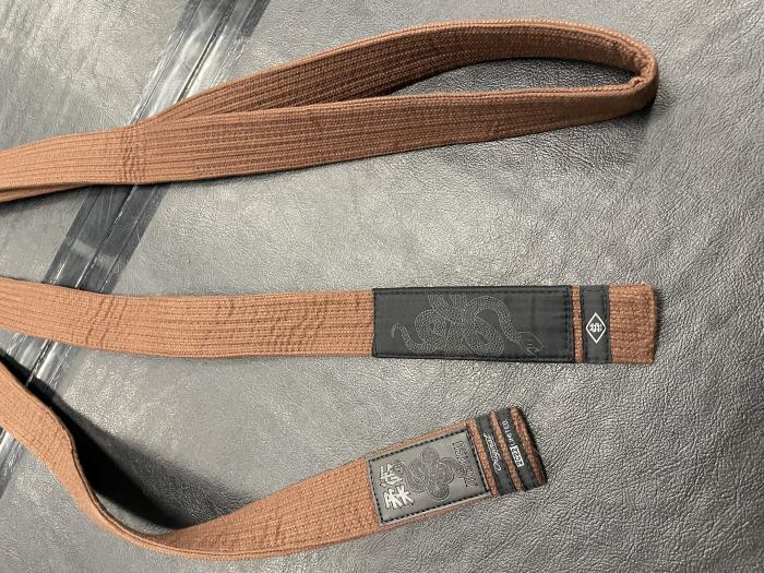 I liked my Kanji belts, but this Half Sumo belt was too cool to pass up