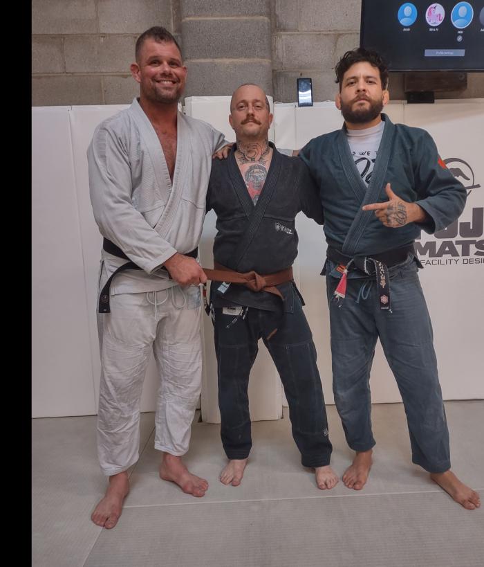 Brown belt · December 12, 2022 · Promoted by Jacob Landin