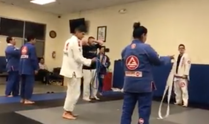 Blue belt · October 10, 2016 · Promoted by Andrew Viado