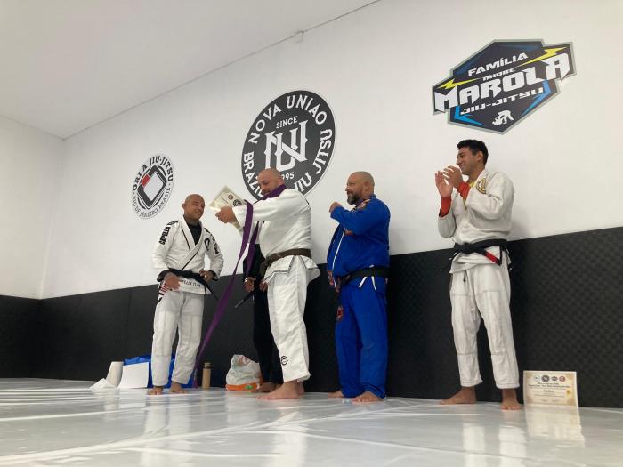 Brown belt · January 3, 2023 · Promoted by Giovanni Capella