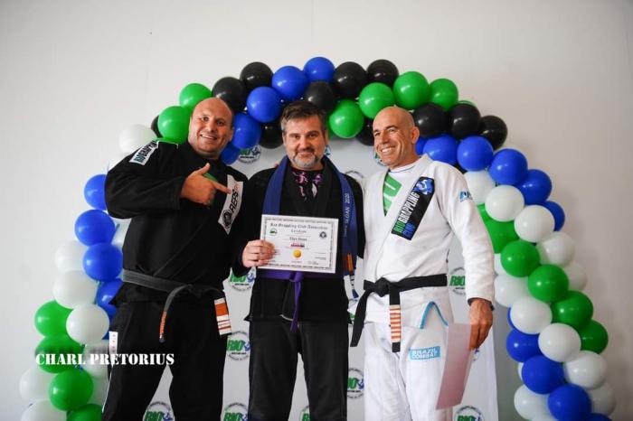 Purple belt · January 22, 2023 · Promoted by Rico Hattingh