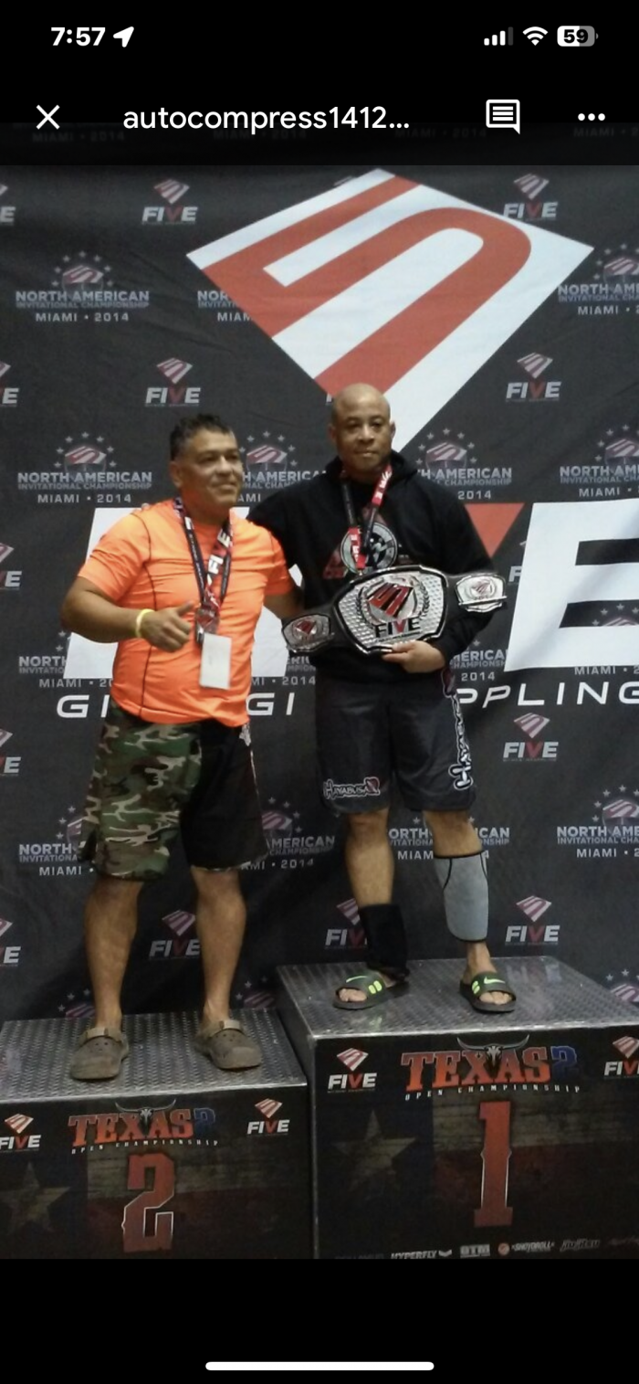 Brown belt · September 19, 2014 · Promoted by Christopher story