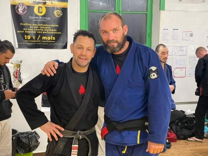 Black belt promotion, merci manu!