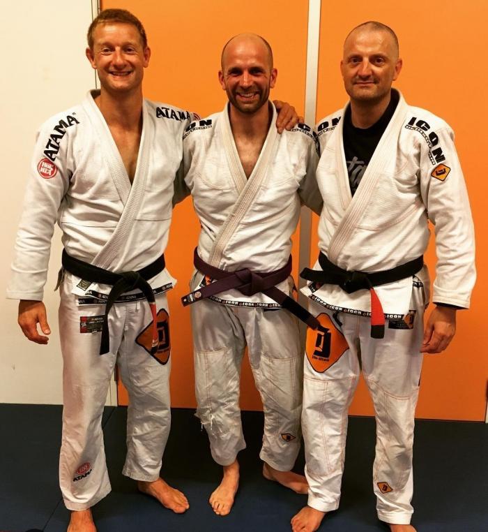 Purple belt promotion