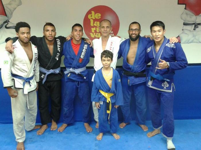 One week training with master de la riva in rio de janeiro brasil 2014