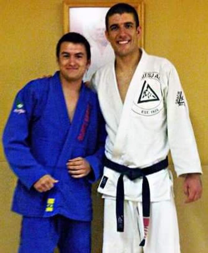 Me with Rener Gracie