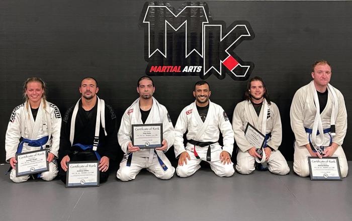 MKMA first blue belt ceremony
