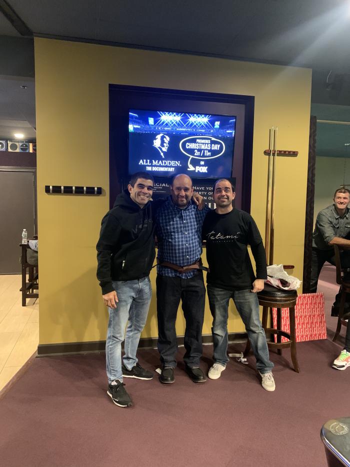 Brown belt · December 19, 2021 · Promoted by Vitor de Souza Ribiero (Vitor Shaolin)