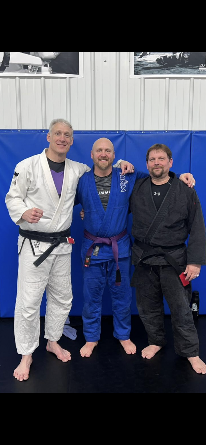 Purple belt · January 23, 2023 · Promoted by Brian Barlow