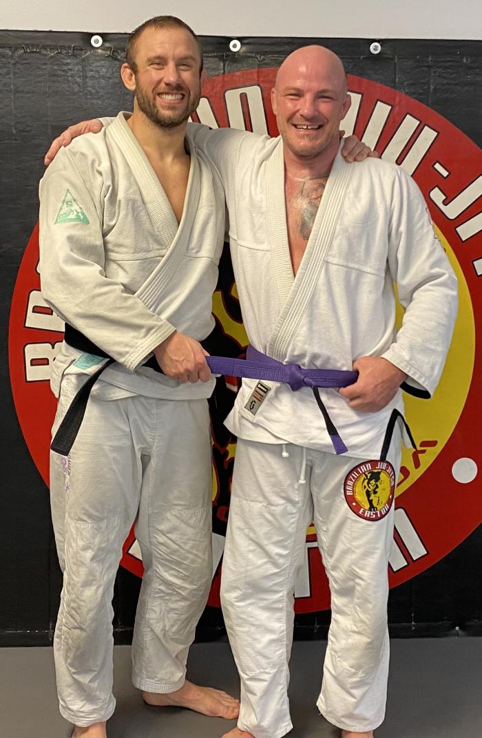 Purple belt · November 24, 2021 · Promoted by Chris Meirzwiak