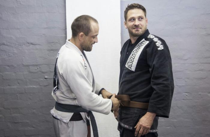 Brown belt · April 28, 2018 · Promoted by Brandon Hoffman (Sylvio Behring Black Belt)
