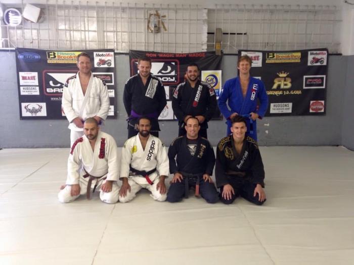 Purple belt · December 20, 2014 · Promoted by Brandon Hoffman (Sylvio Behring Black Belt)