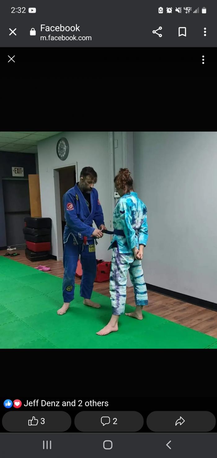Blue belt · July 8, 2020 · Promoted by Rick Roberts