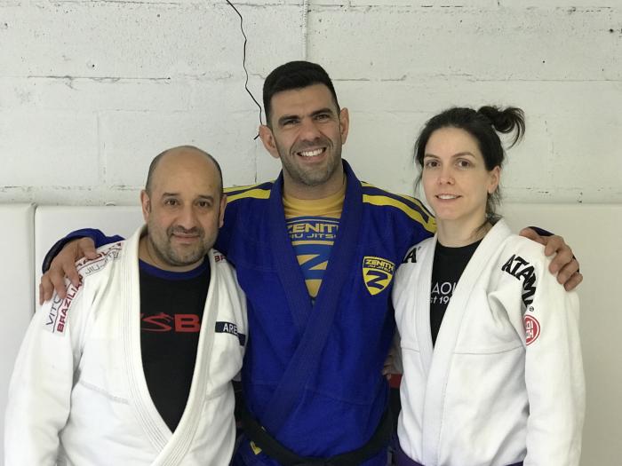 Me, My wife and Professor Cavaca