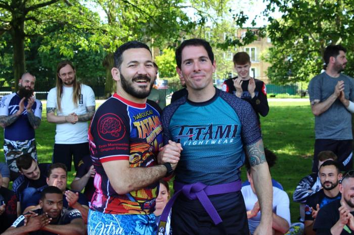 Purple belt promotion