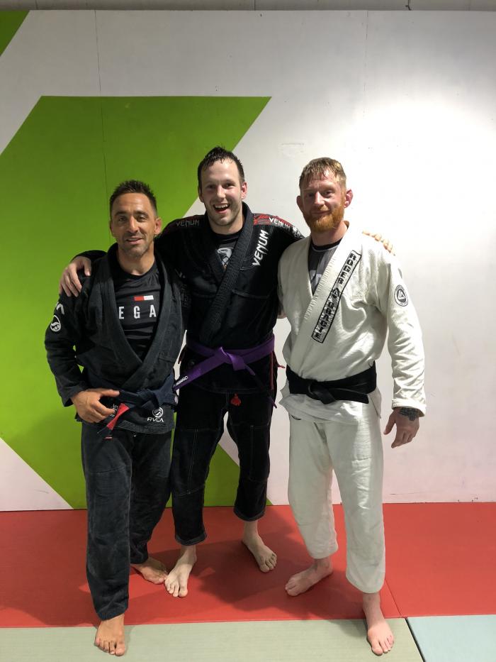 Purple belt · May 24, 2019 · Promoted by Nick tiscoe