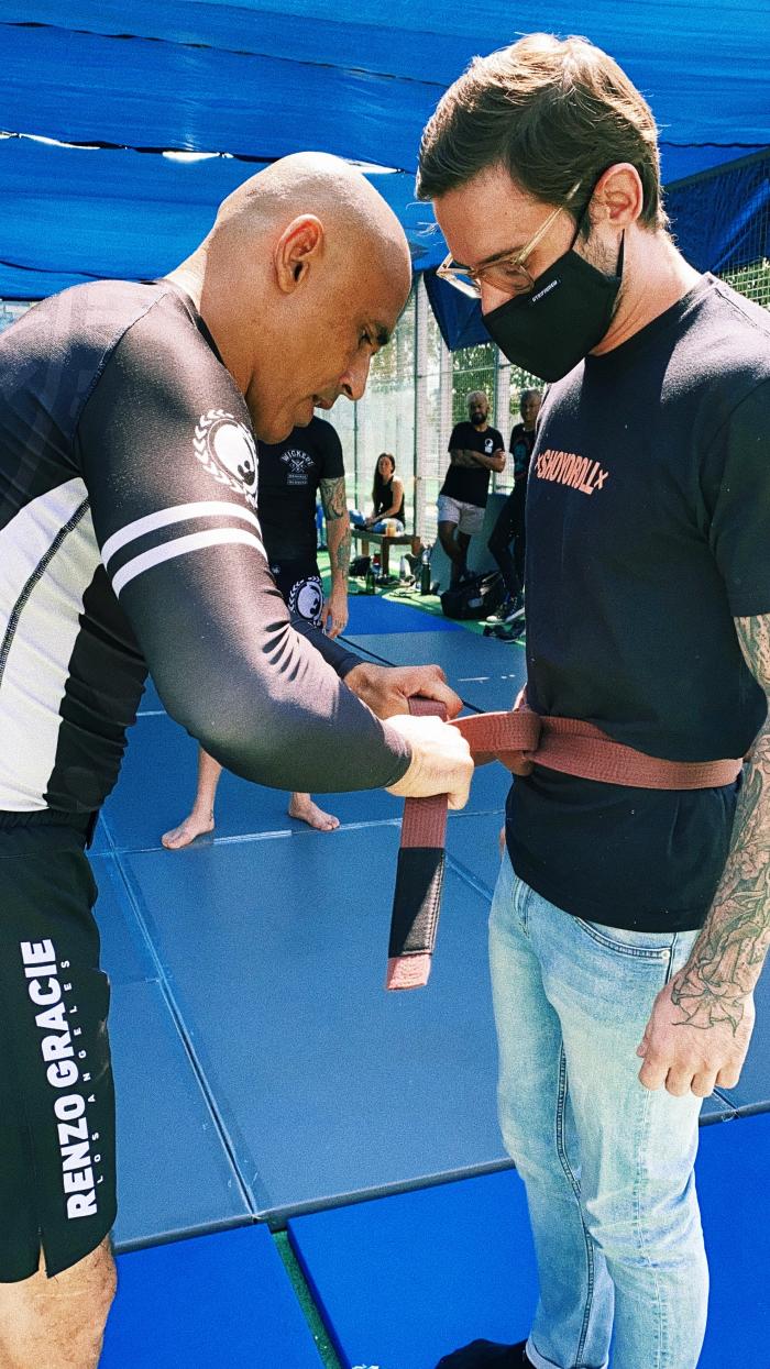Brown belt · September 3, 2020 · Promoted by Jaime Mendez