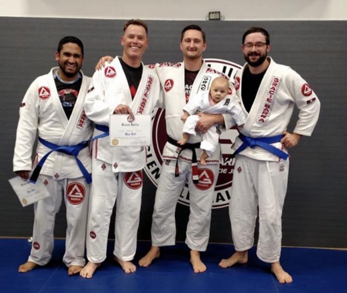 Blue belt · March 26, 2015 · Promoted by Robert Hill