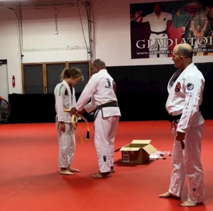 Yellow belt · October 14, 2022 · Promoted by Gabriel Gladiator