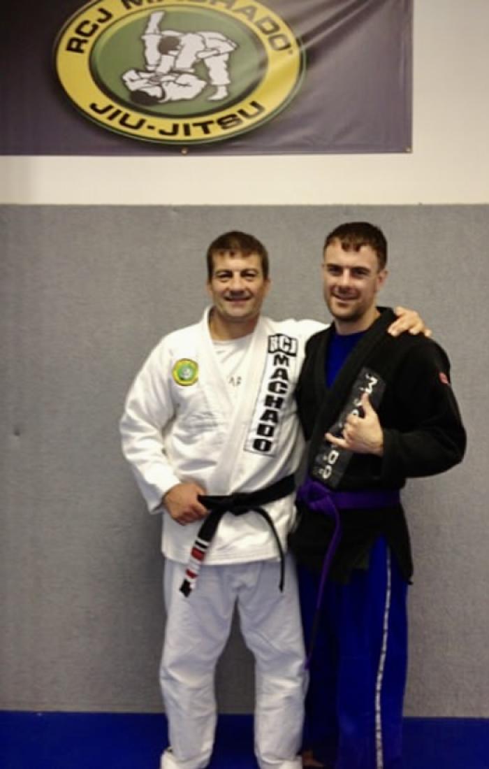 Purple belt · May 26, 2013 · Promoted by Carlos Machado