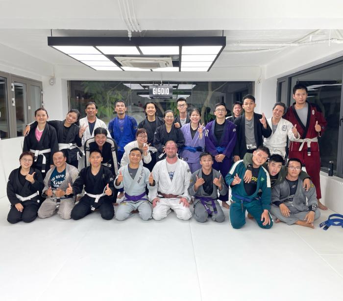 Training at Gisdio, Saigon, Vietnam, January 2023
