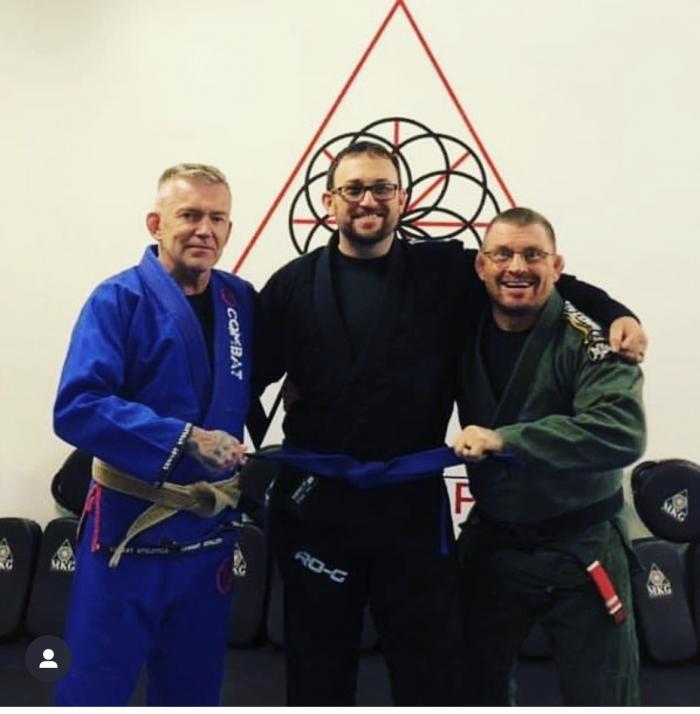 Blue belt · December 1, 2019 · Promoted by Mark Tucker