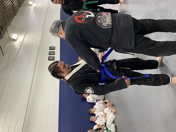 Blue belt · January 25, 2023 · Promoted by Ty Brookover
