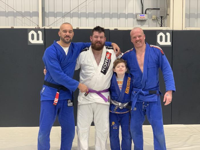 Purple belt · December 17, 2022 · Promoted by Colin Howells