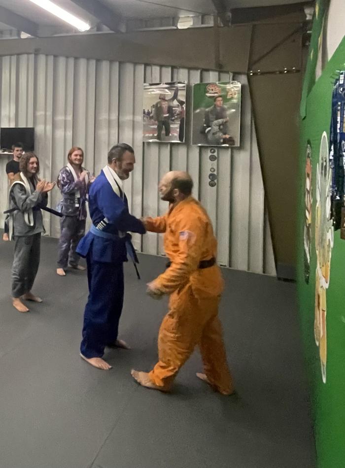 Blue belt · January 20, 2023 · Promoted by Joshua Macri