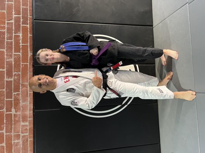 Purple belt · September 24, 2022 · Promoted by Jaime Mendez